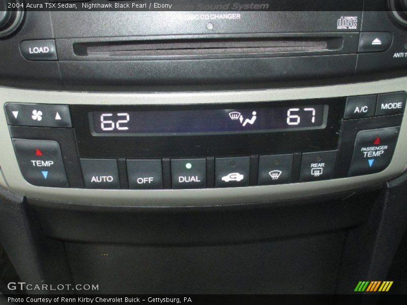 Nighthawk Black Pearl / Ebony 2004 Acura TSX Sedan