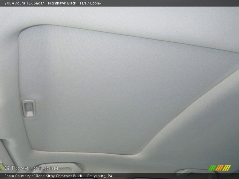 Nighthawk Black Pearl / Ebony 2004 Acura TSX Sedan