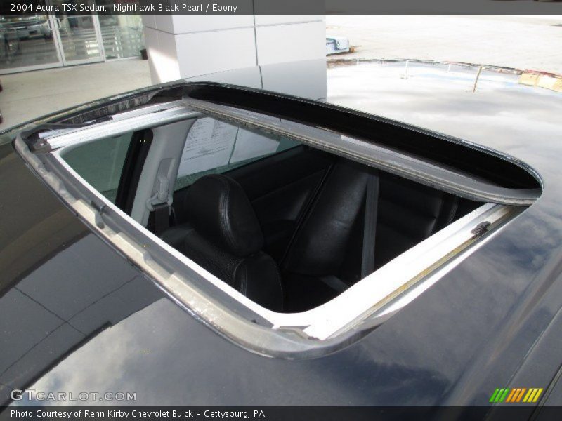 Nighthawk Black Pearl / Ebony 2004 Acura TSX Sedan