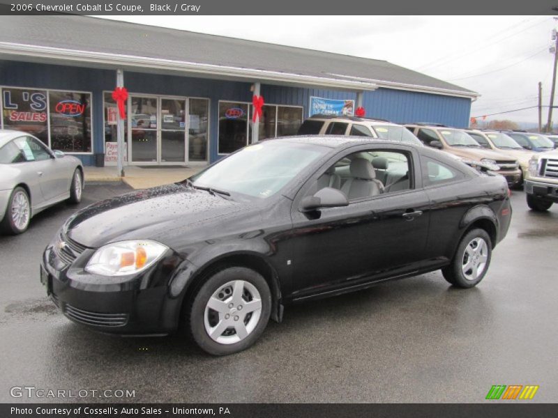 Black / Gray 2006 Chevrolet Cobalt LS Coupe