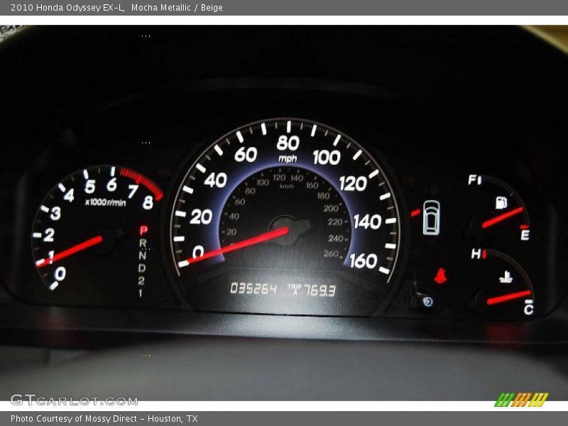 Mocha Metallic / Beige 2010 Honda Odyssey EX-L