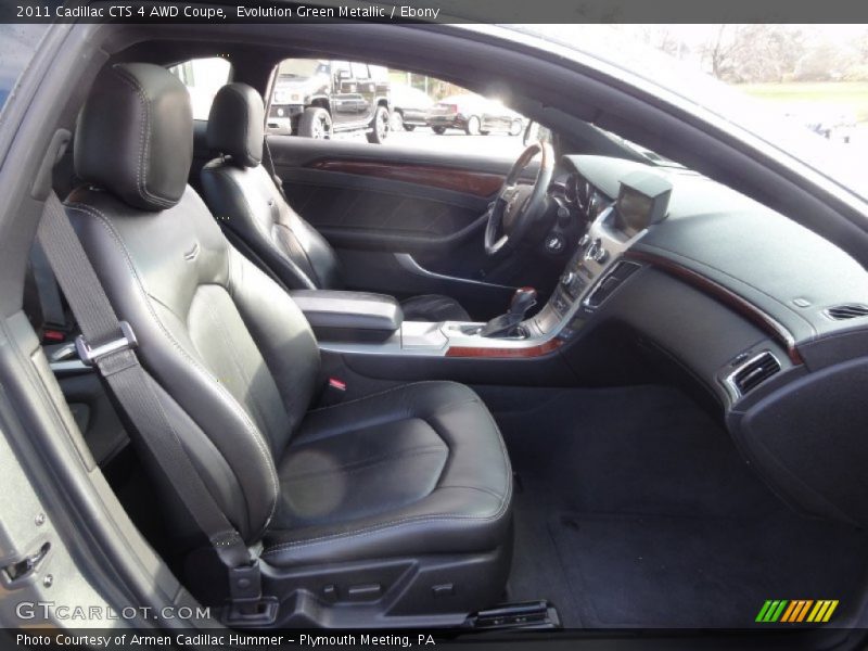  2011 CTS 4 AWD Coupe Ebony Interior