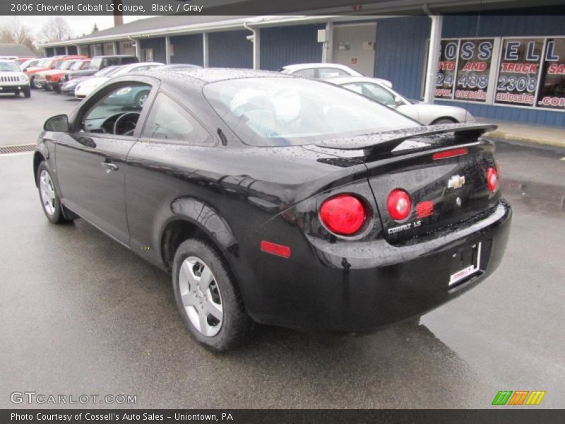 Black / Gray 2006 Chevrolet Cobalt LS Coupe