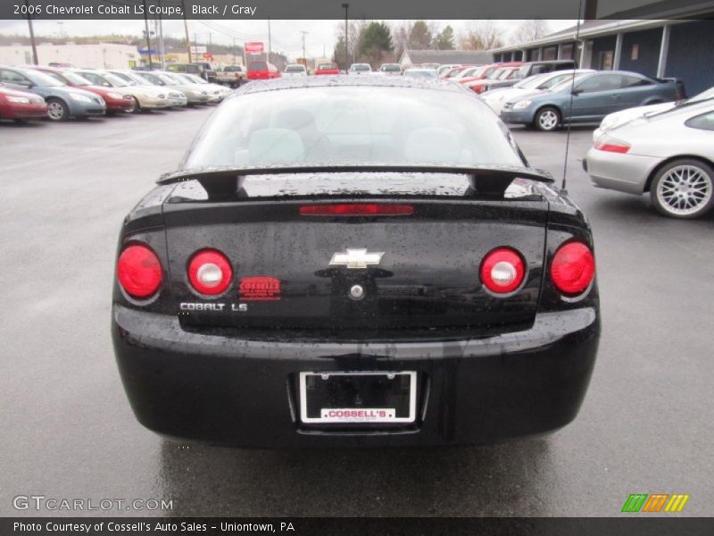 Black / Gray 2006 Chevrolet Cobalt LS Coupe