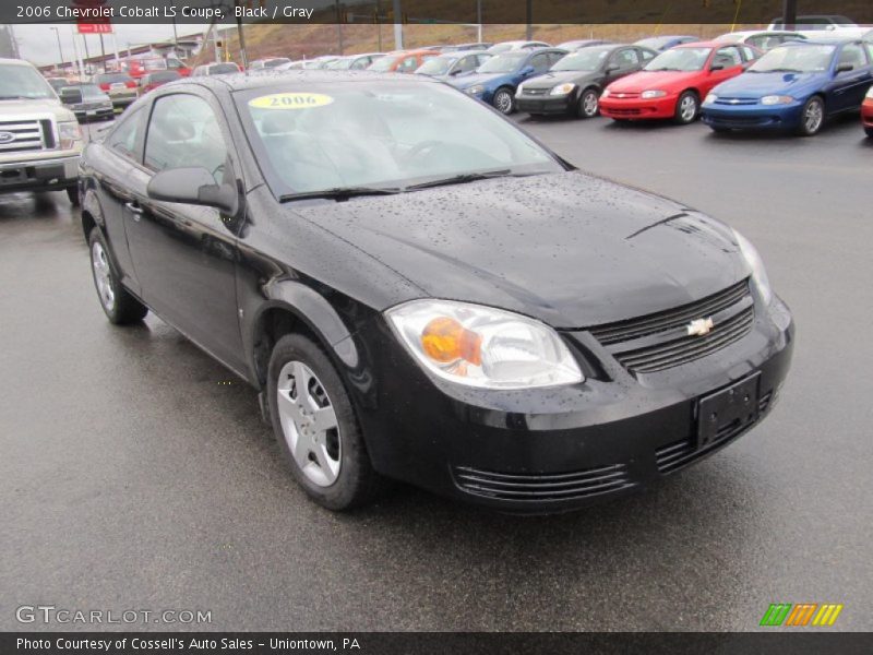 Black / Gray 2006 Chevrolet Cobalt LS Coupe