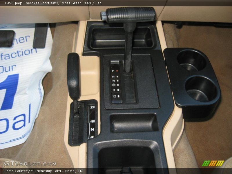  1996 Cherokee Sport 4WD 4 Speed Automatic Shifter