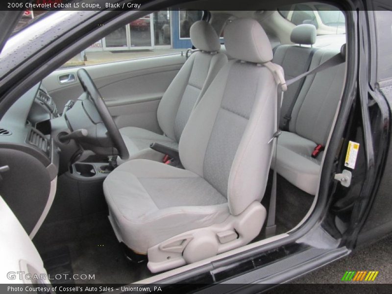 Black / Gray 2006 Chevrolet Cobalt LS Coupe