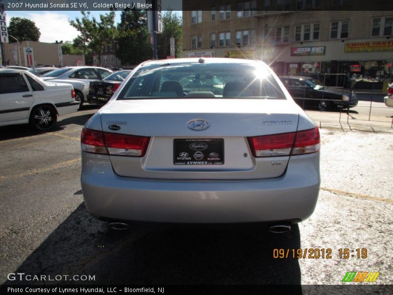 Golden Beige / Beige 2007 Hyundai Sonata SE V6