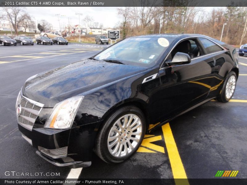 Front 3/4 View of 2011 CTS 4 AWD Coupe