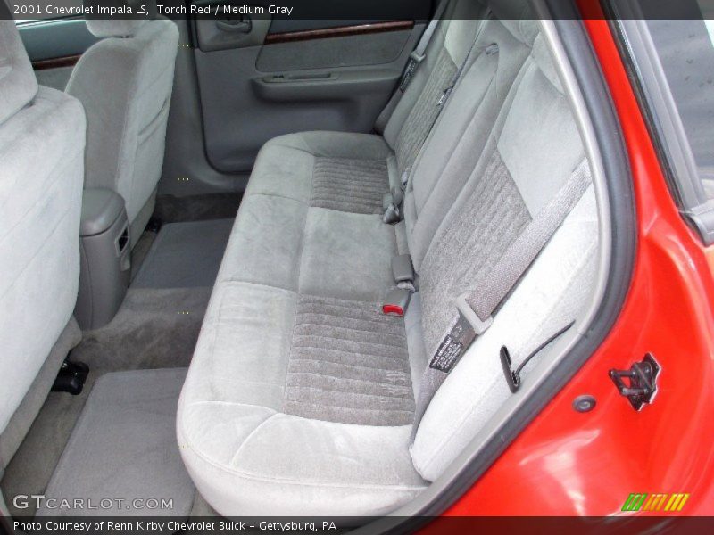Torch Red / Medium Gray 2001 Chevrolet Impala LS