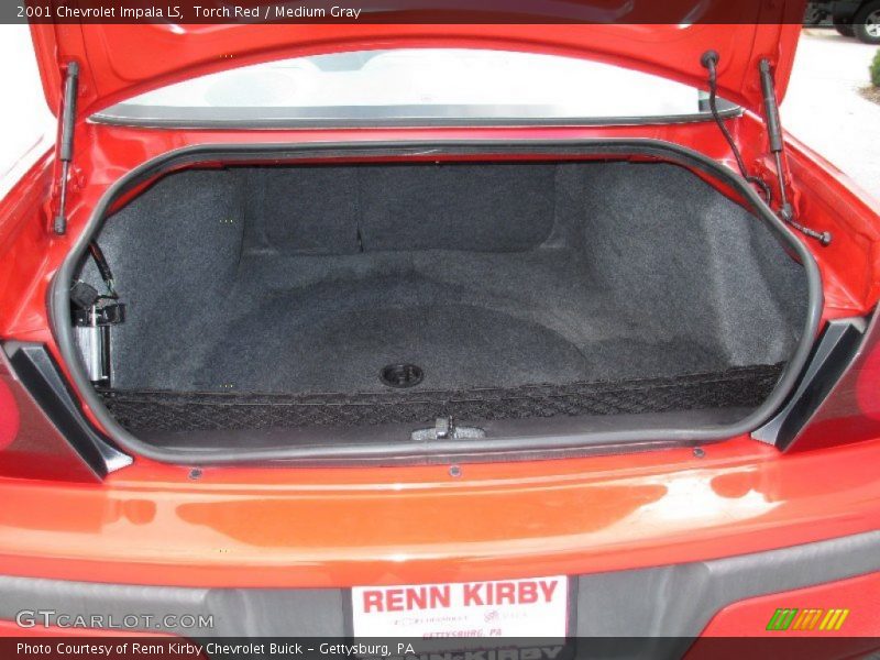 Torch Red / Medium Gray 2001 Chevrolet Impala LS