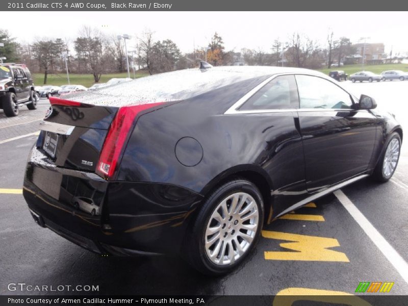 Black Raven / Ebony 2011 Cadillac CTS 4 AWD Coupe