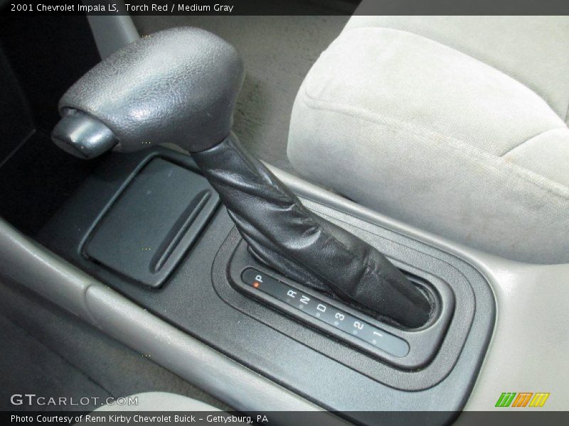 Torch Red / Medium Gray 2001 Chevrolet Impala LS