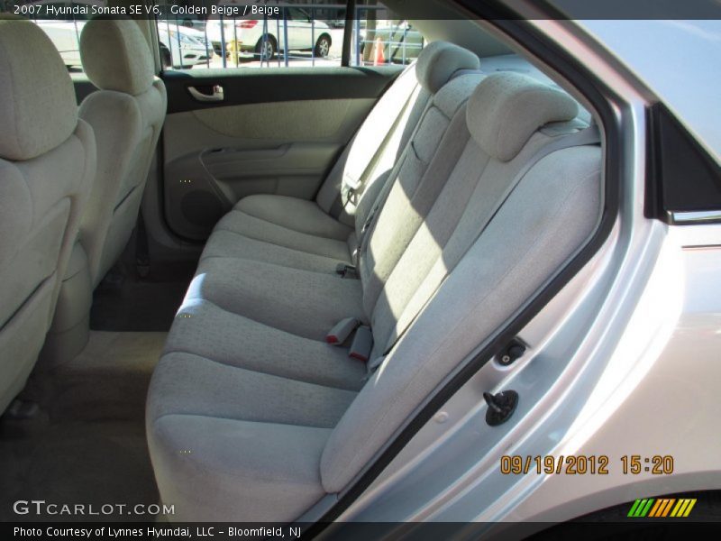 Golden Beige / Beige 2007 Hyundai Sonata SE V6