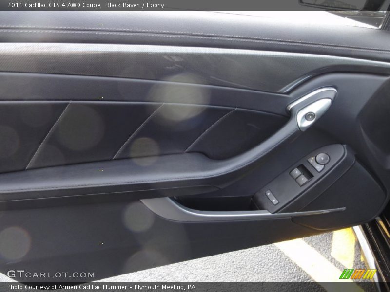 Black Raven / Ebony 2011 Cadillac CTS 4 AWD Coupe