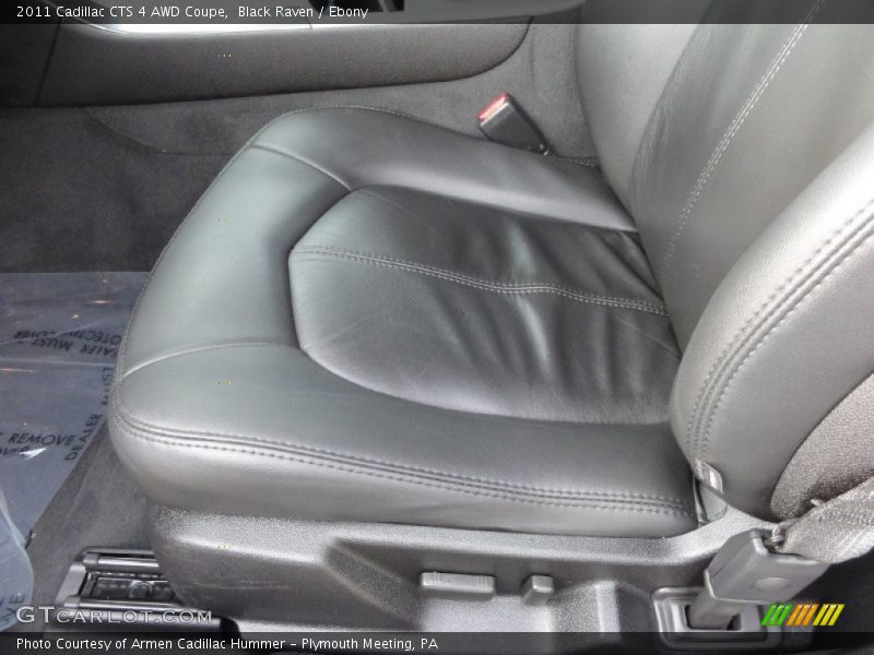 Black Raven / Ebony 2011 Cadillac CTS 4 AWD Coupe