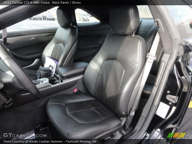 Black Raven / Ebony 2011 Cadillac CTS 4 AWD Coupe
