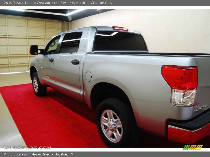 Silver Sky Metallic / Graphite Gray 2010 Toyota Tundra CrewMax 4x4