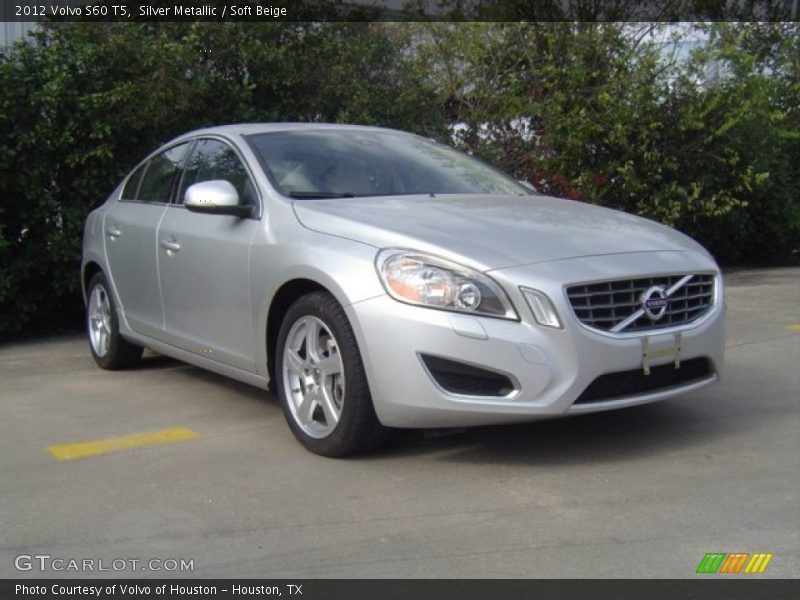 Silver Metallic / Soft Beige 2012 Volvo S60 T5