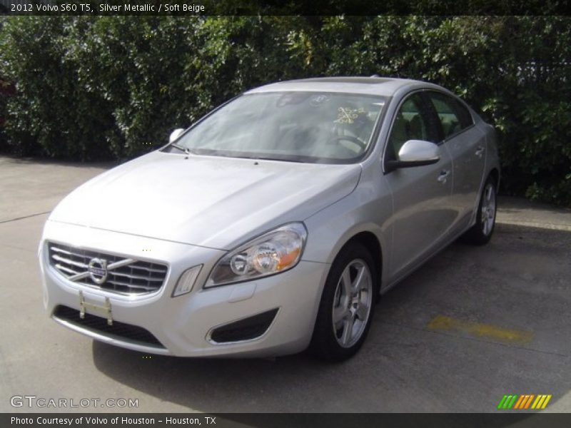 Silver Metallic / Soft Beige 2012 Volvo S60 T5