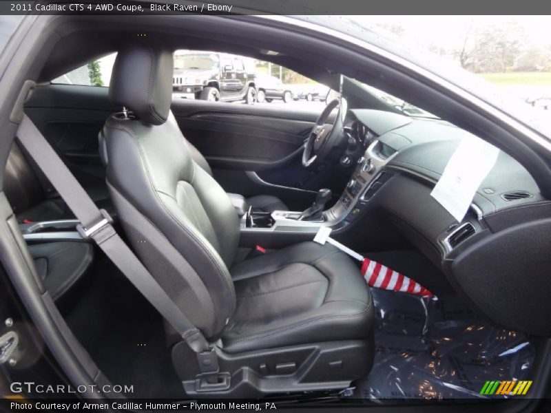 Black Raven / Ebony 2011 Cadillac CTS 4 AWD Coupe
