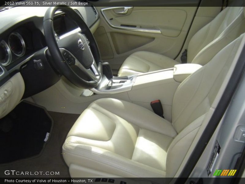 Silver Metallic / Soft Beige 2012 Volvo S60 T5