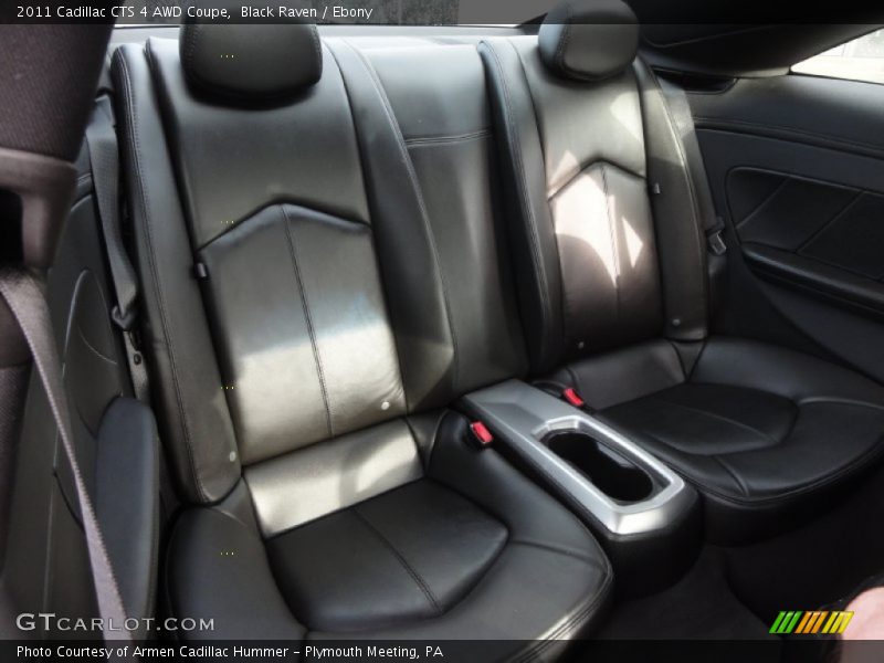 Rear Seat of 2011 CTS 4 AWD Coupe