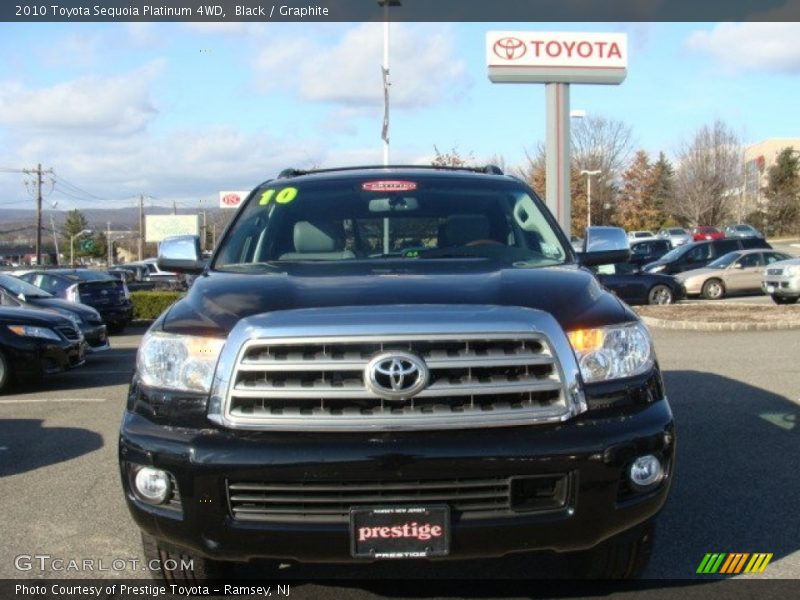 Black / Graphite 2010 Toyota Sequoia Platinum 4WD