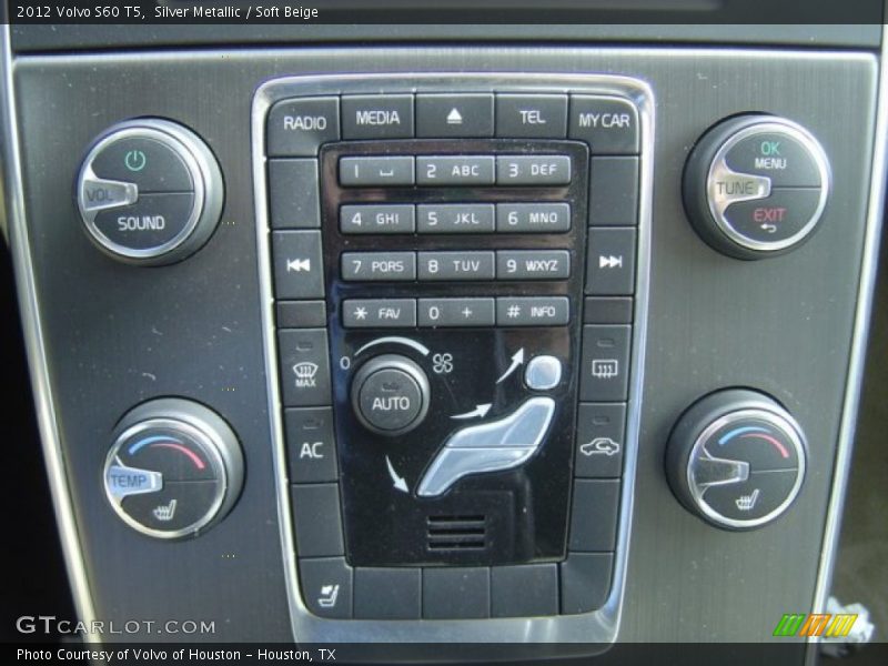 Silver Metallic / Soft Beige 2012 Volvo S60 T5
