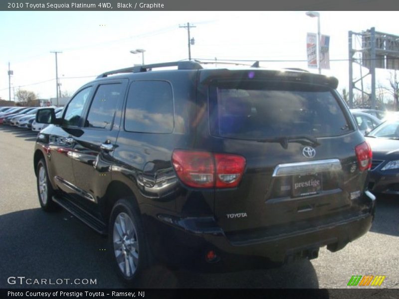 Black / Graphite 2010 Toyota Sequoia Platinum 4WD