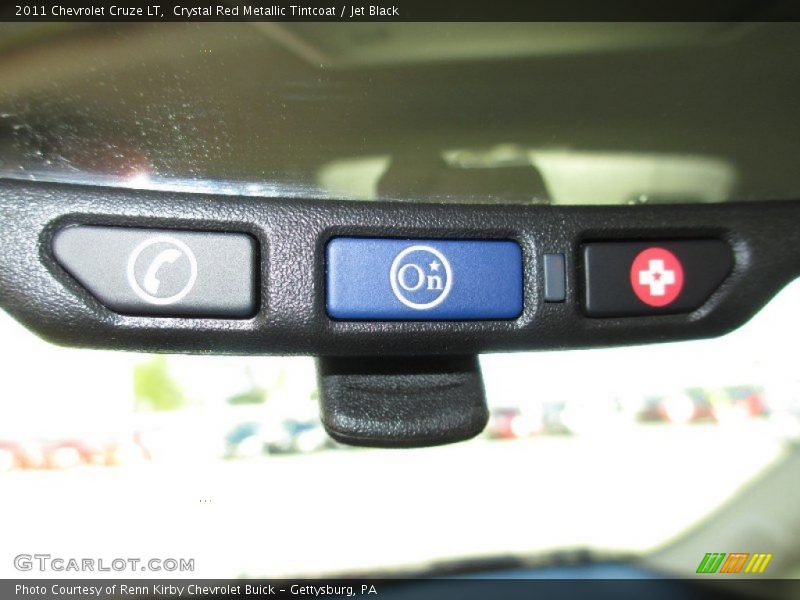 Crystal Red Metallic Tintcoat / Jet Black 2011 Chevrolet Cruze LT