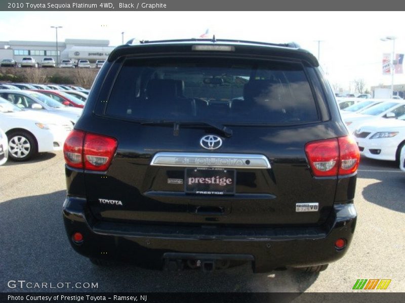 Black / Graphite 2010 Toyota Sequoia Platinum 4WD