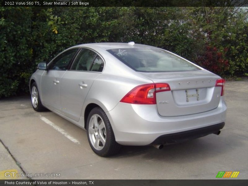 Silver Metallic / Soft Beige 2012 Volvo S60 T5