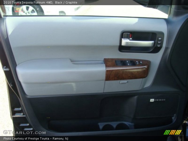 Black / Graphite 2010 Toyota Sequoia Platinum 4WD