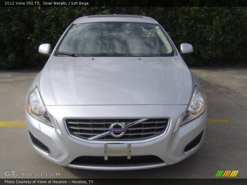 Silver Metallic / Soft Beige 2012 Volvo S60 T5