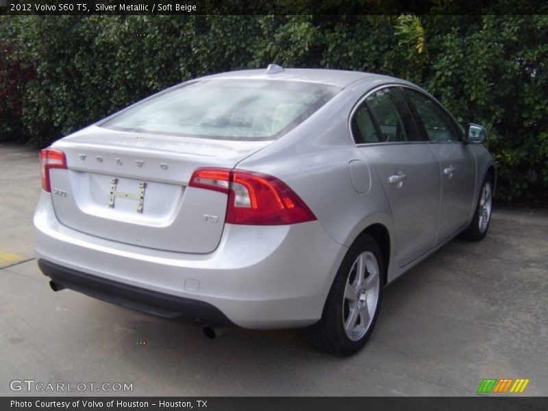 Silver Metallic / Soft Beige 2012 Volvo S60 T5