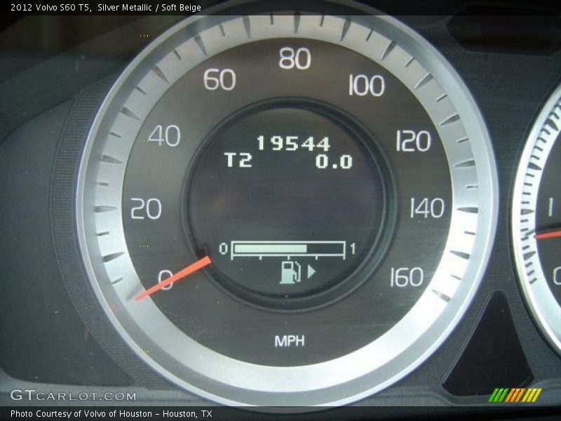 Silver Metallic / Soft Beige 2012 Volvo S60 T5
