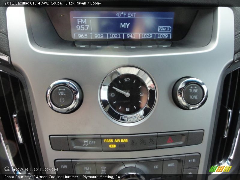 Black Raven / Ebony 2011 Cadillac CTS 4 AWD Coupe