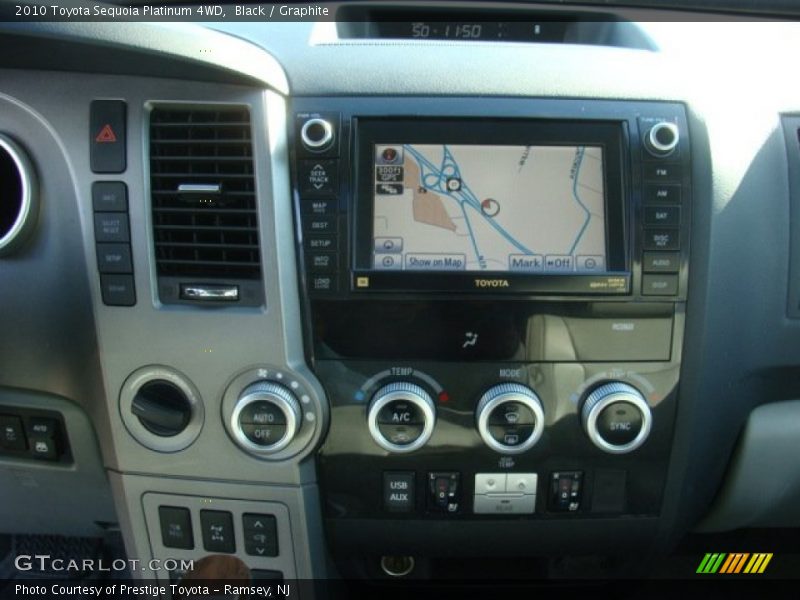 Black / Graphite 2010 Toyota Sequoia Platinum 4WD