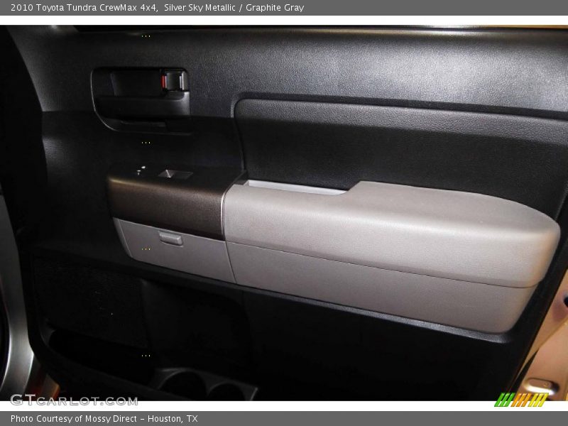 Silver Sky Metallic / Graphite Gray 2010 Toyota Tundra CrewMax 4x4