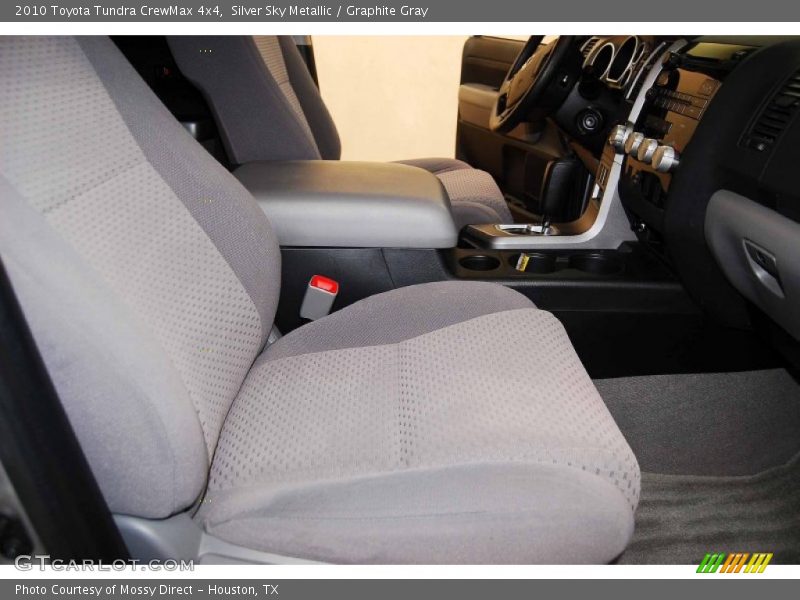 Silver Sky Metallic / Graphite Gray 2010 Toyota Tundra CrewMax 4x4
