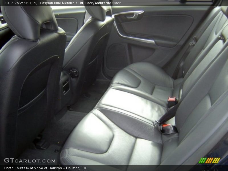 Caspian Blue Metallic / Off Black/Anthracite Black 2012 Volvo S60 T5