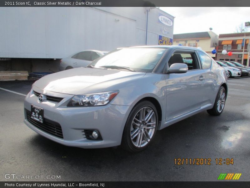 Classic Silver Metallic / Dark Charcoal 2011 Scion tC