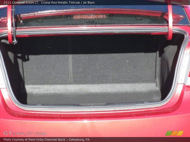 Crystal Red Metallic Tintcoat / Jet Black 2011 Chevrolet Cruze LT