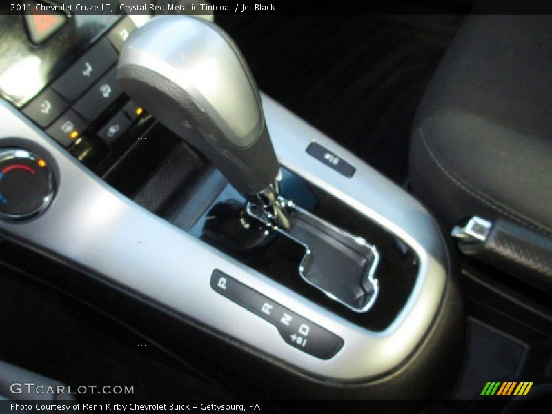 Crystal Red Metallic Tintcoat / Jet Black 2011 Chevrolet Cruze LT