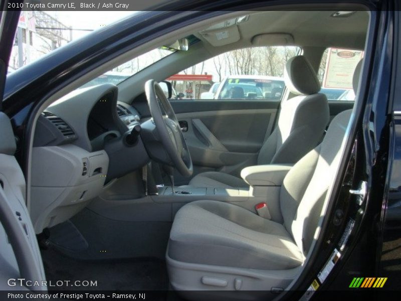 Black / Ash Gray 2010 Toyota Camry LE