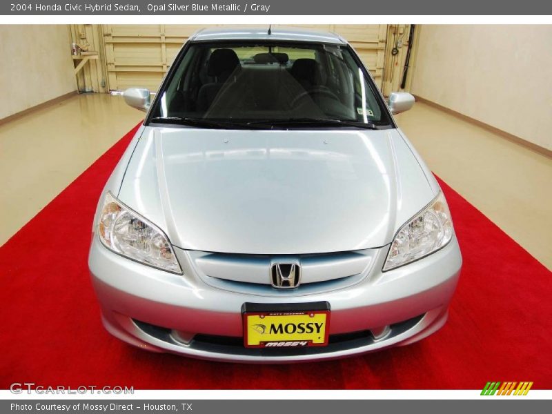 Opal Silver Blue Metallic / Gray 2004 Honda Civic Hybrid Sedan