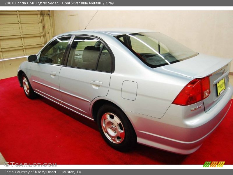 Opal Silver Blue Metallic / Gray 2004 Honda Civic Hybrid Sedan