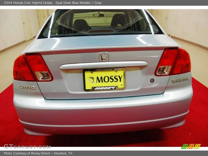 Opal Silver Blue Metallic / Gray 2004 Honda Civic Hybrid Sedan