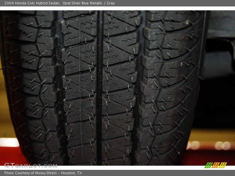 Opal Silver Blue Metallic / Gray 2004 Honda Civic Hybrid Sedan